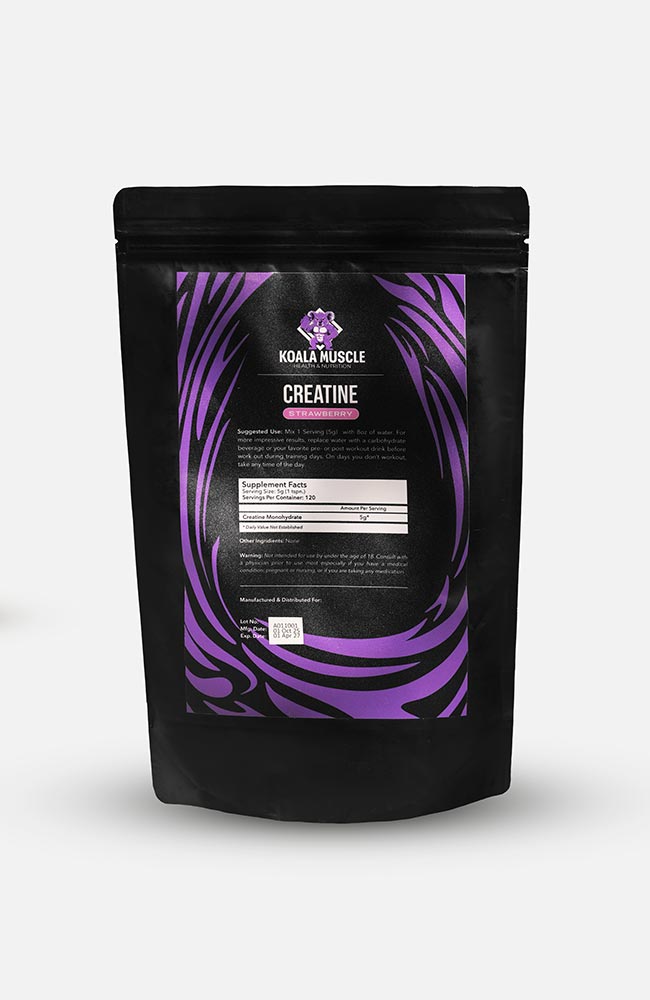 Koala Muscle Creatine Monohydrate - Strawberry